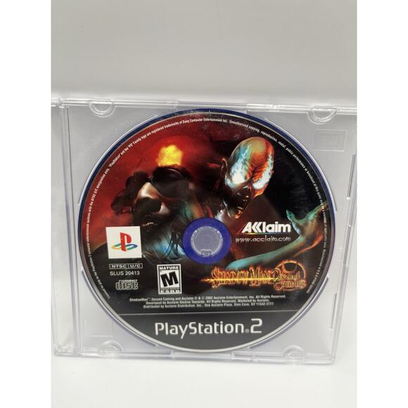 Shadow Man: 2econd Second Coming (PlayStation 2, 2002) PS2 Disc only Tested - Picture 1 of 4